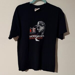 Vintage Dale Earnhardt Motorsports Hall of Fame Black T-Shirt